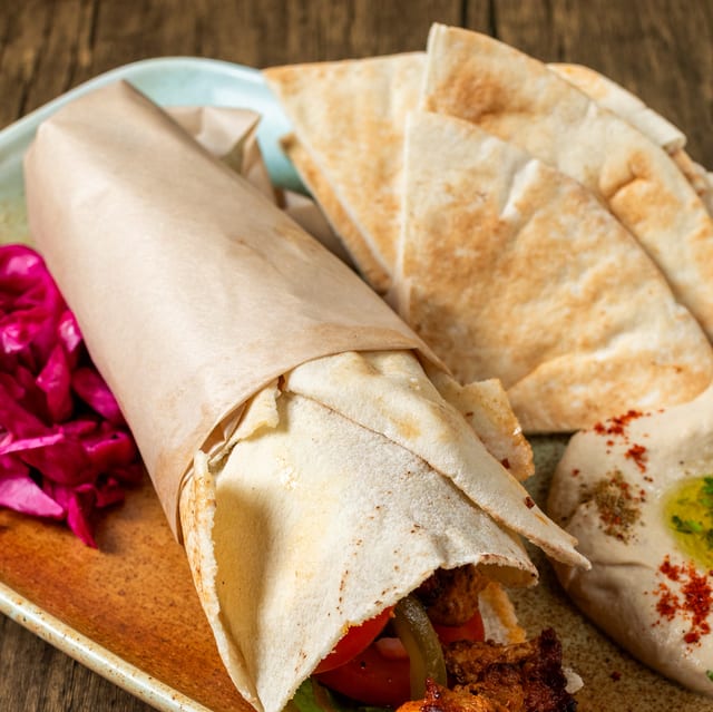 Cauliflower Wrap Combo.