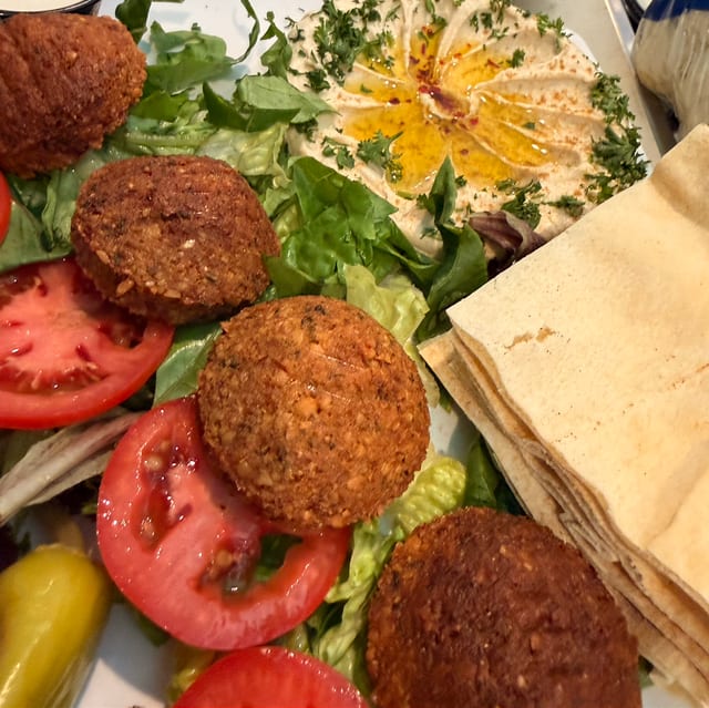 Falafel Platter.