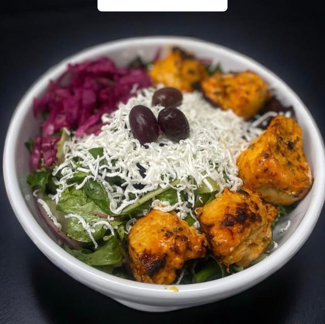 Chicken Greek Salad.