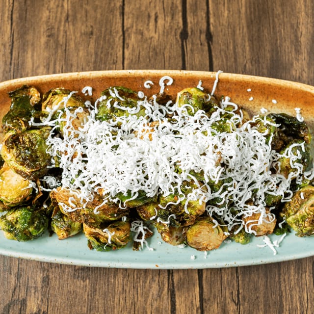 Fried Brussel Sprouts.