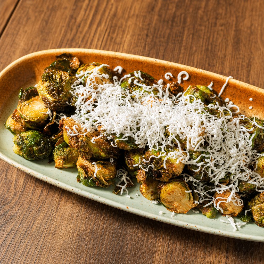Fried Brussel Sprouts.
