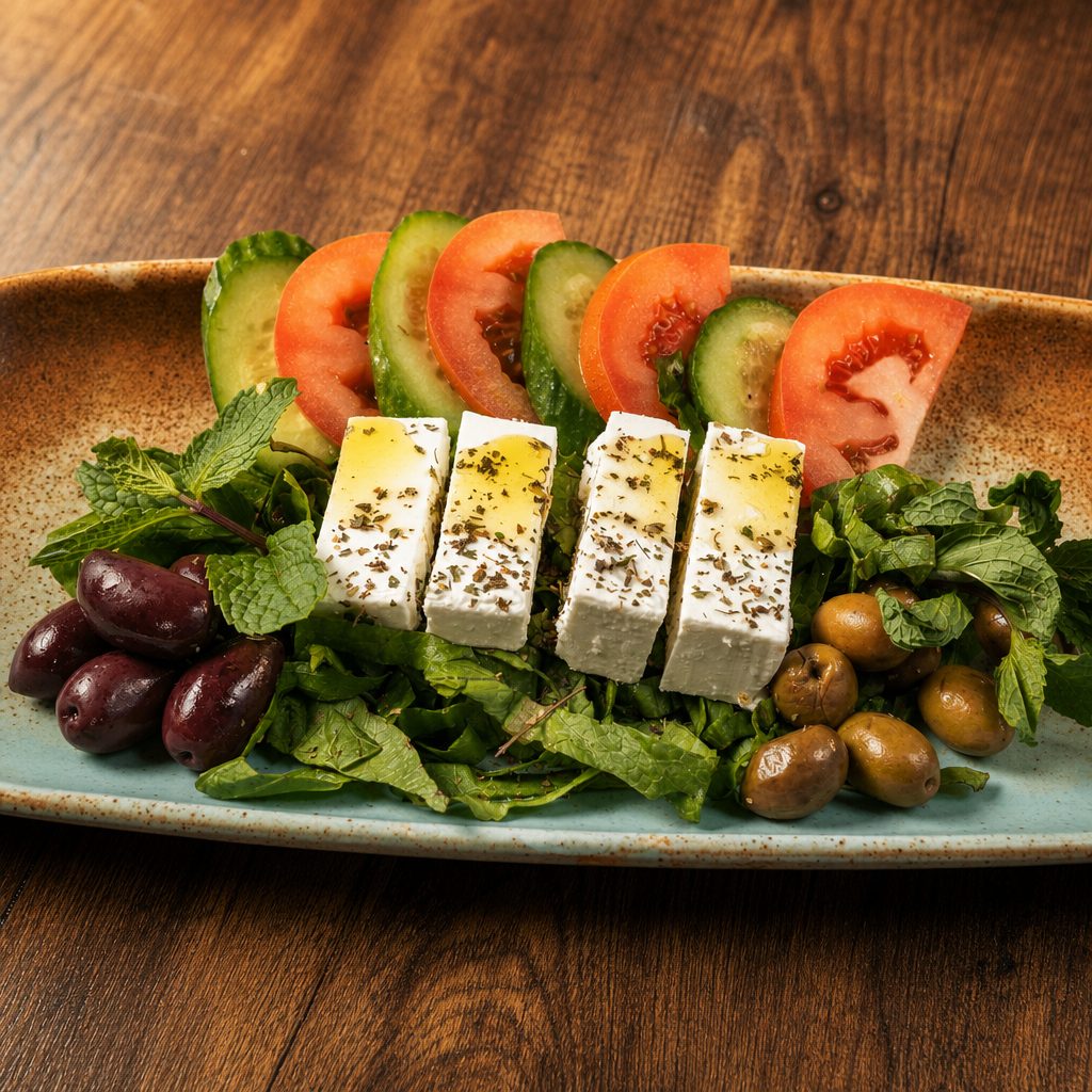French Feta Cheese Plate.