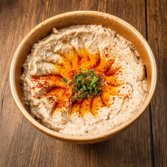 Baba-Ghanouj (Moutabal).