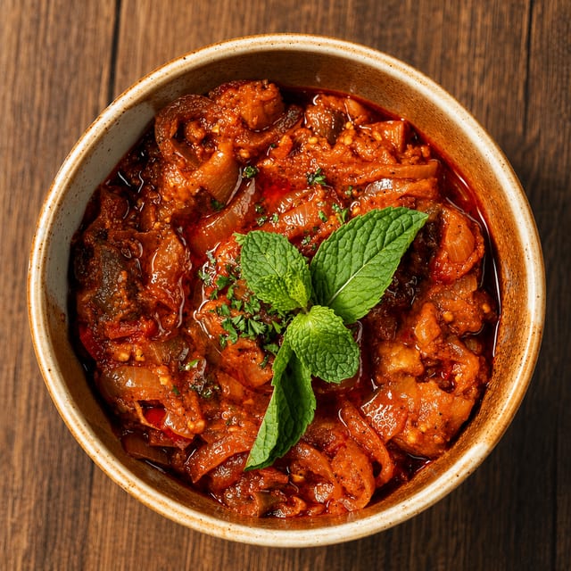 Moroccan Eggplant.