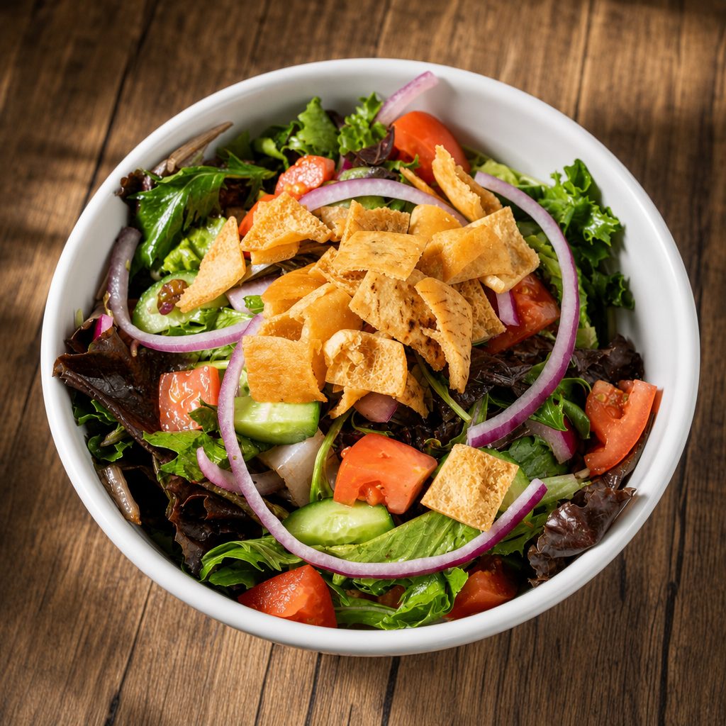 Chicken Fattoush Salad.
