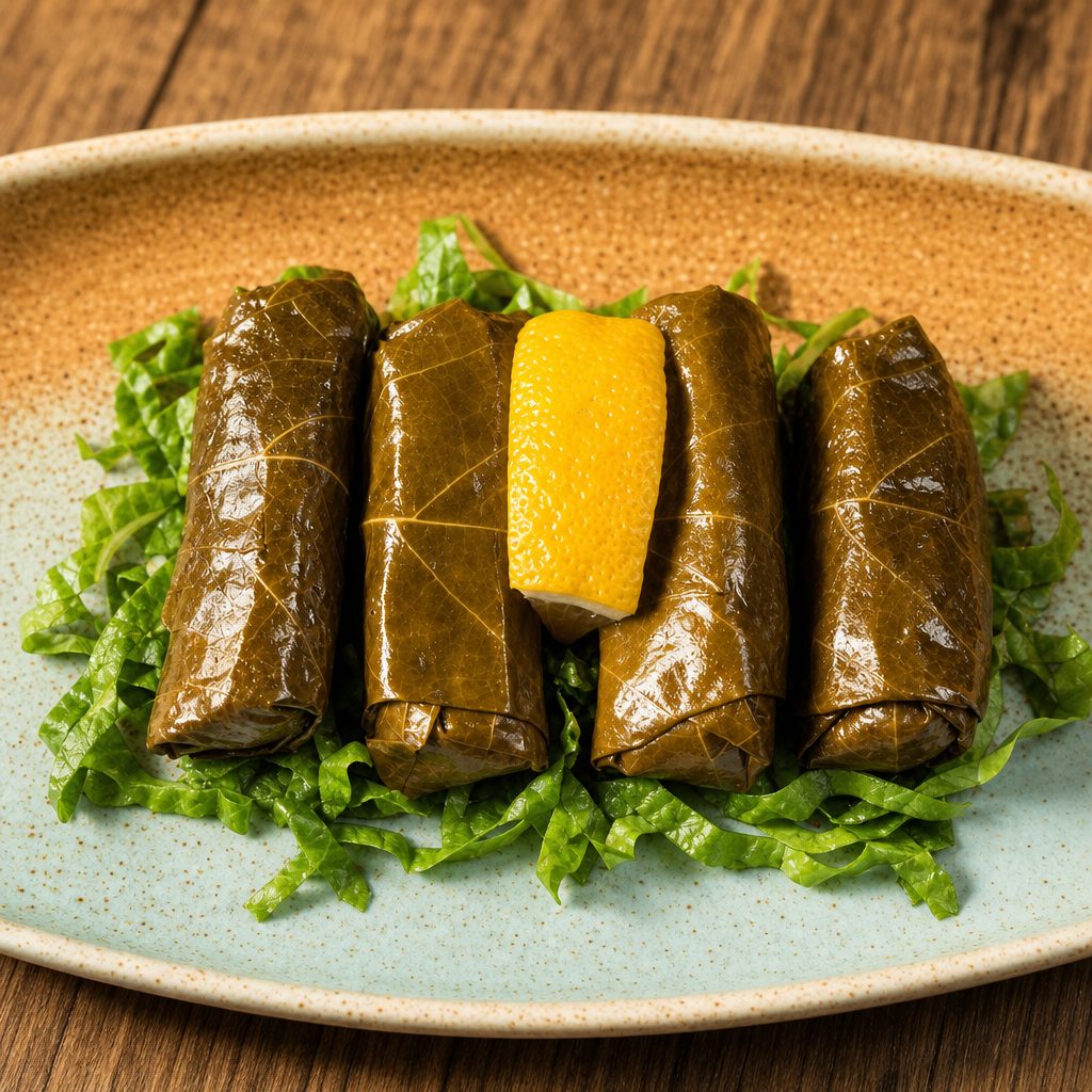 Grape Leaves.