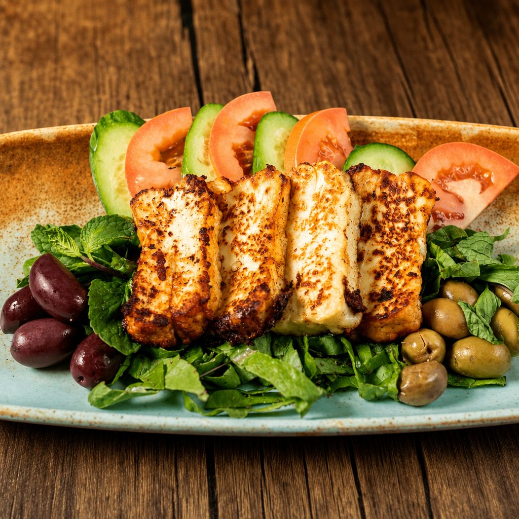 Halloumi.